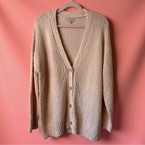 Barefoot Dreams Boucle Button Up Cardigan NWT 1X, NWOT XL Mellow Peach